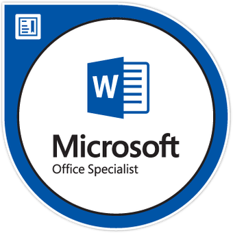 Microsoft Office Specialist: Word Associate (Office 2019) Certification